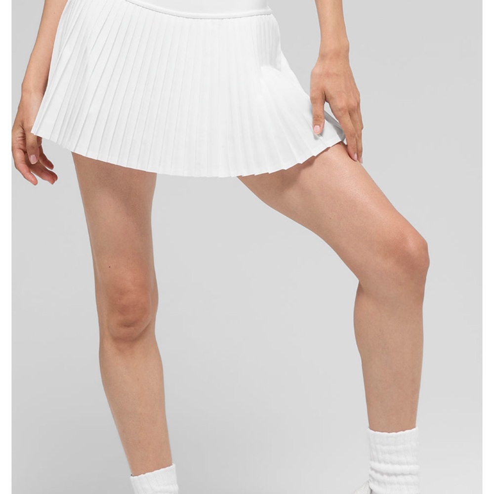 ALO Yoga White Grand Slam Tennis Skirt Size S - Picture 2 of 4